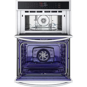 LG 30-inch, 6.4 cu. ft. Built-in Combination Wall Oven with ThinQ® Technology WCEP6423F