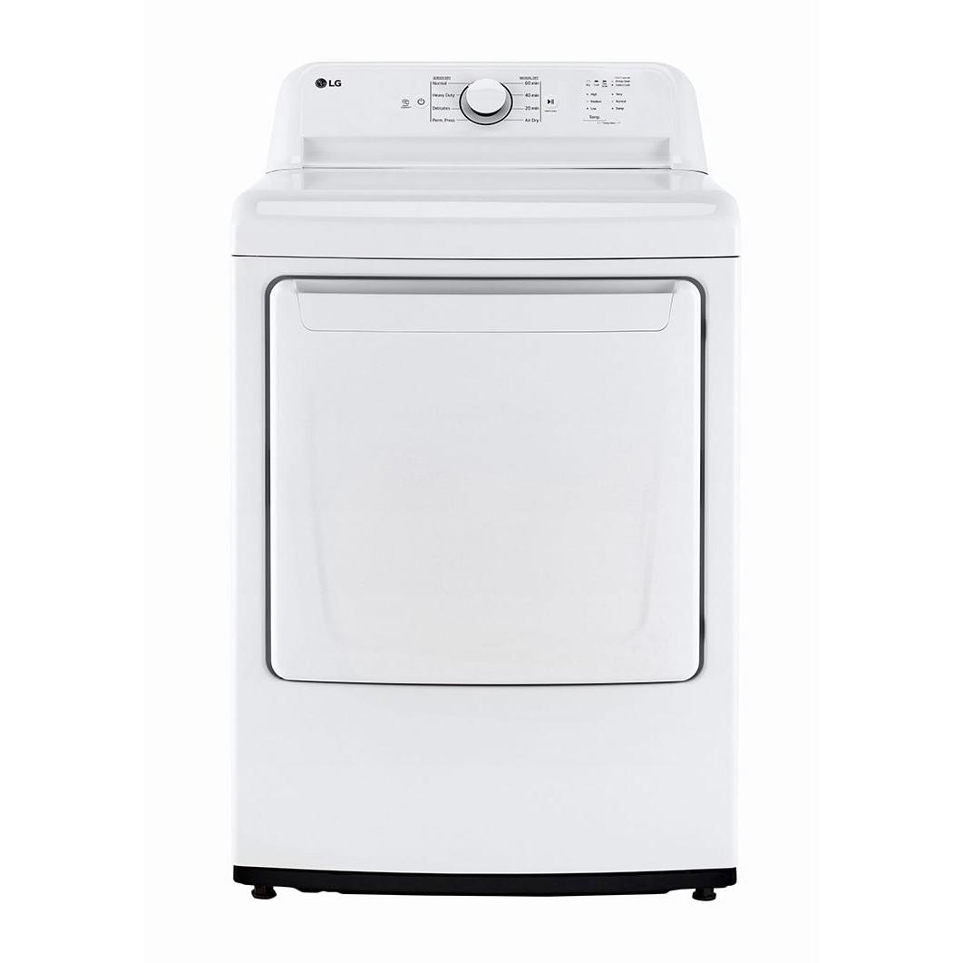 LG 7.3 cu. ft. Gas Dryer with Smart Diagnosis DLG6101W