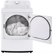 LG 7.3 cu. ft. Gas Dryer with Smart Diagnosis DLG6101W