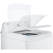 LG 4.1 cu. ft. Top Loading Washer with Smart Diagnosis WT6105CW