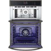 LG 30-inch, 6.4 cu. ft. Built-in Combination Wall Oven with ThinQ® Technology WCEP6423D