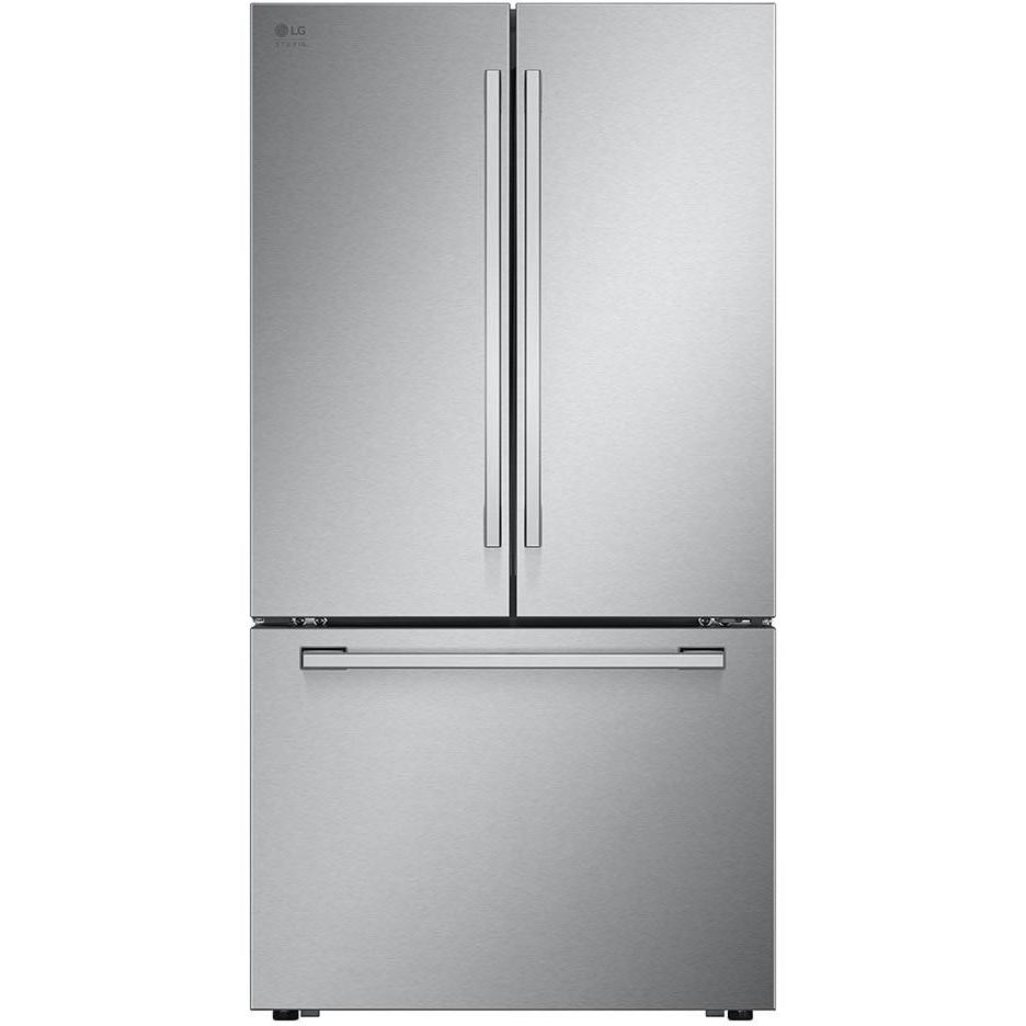 LG STUDIO Studio 36-inch, 26.5 cu.ft. Counter-Depth French 3-Door Refrigerator with ThinQ® Technology SRFB27S3