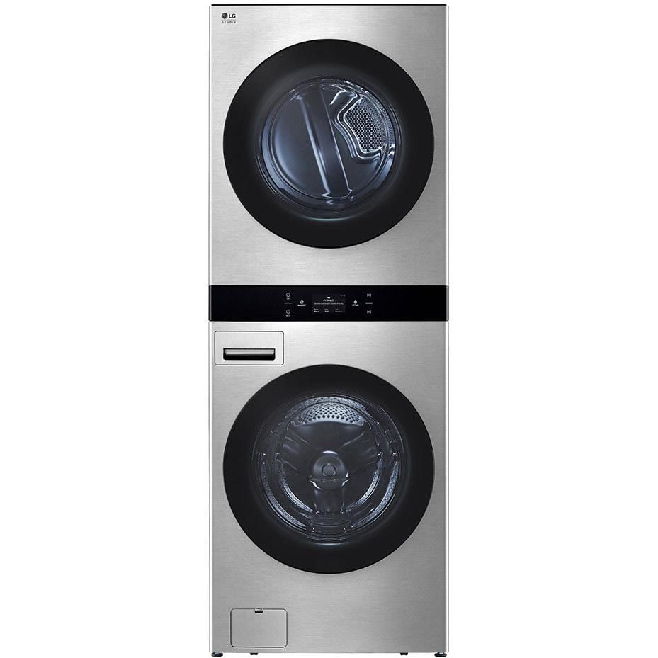 LG STUDIO Stacked Washer/Dryer Gas Laundry Center with Allergiene® Cycle SWWG50N3
