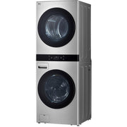 LG STUDIO Stacked Washer/Dryer Gas Laundry Center with Allergiene® Cycle SWWG50N3