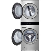 LG STUDIO Stacked Washer/Dryer Gas Laundry Center with Allergiene® Cycle SWWG50N3