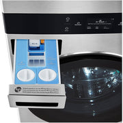 LG STUDIO Stacked Washer/Dryer Gas Laundry Center with Allergiene® Cycle SWWG50N3