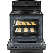 Hotpoint 30-inch Freestanding Electric Range RBS330DRBB