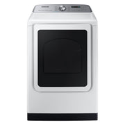 Samsung 7.4 cu. ft. Smart Gas Dryer with Steam Sanitize+ DVG55CG7100WA3