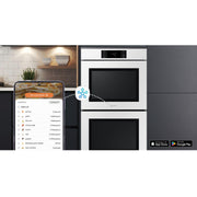 Samsung Bespoke 30-inch, 7.0 cu. ft. Built-in Combination Wall Oven NQ70CB700D12AA