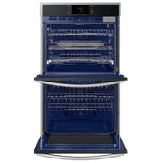 Samsung 10.2 cu. Ft. 6 Series Double Wall Oven with SmartThings, Air Fry and Air Sous Vide NV51CG600DSRAA