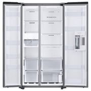 Samsung 36-inch, 28 cu. ft. Counter-Depth Side-by-Side Refrigerator with  Beverage Center™ RS28CB7600QLAA