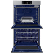 Samsung 10.2 cu. Ft. 7 Series Double Wall Oven with AI Camera, Flex Duo, and Steam Cook NV51CG700DSRAA