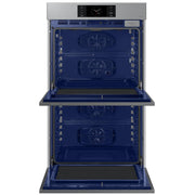Samsung 10.2 cu. Ft. 7 Series Double Wall Oven with AI Camera, Flex Duo, and Steam Cook NV51CG700DSRAA