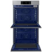 Samsung 10.2 cu. Ft. 7 Series Double Wall Oven with AI Camera, Flex Duo, and Steam Cook NV51CG700DSRAA