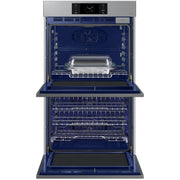 Samsung 10.2 cu. Ft. 7 Series Double Wall Oven with AI Camera, Flex Duo, and Steam Cook NV51CG700DSRAA