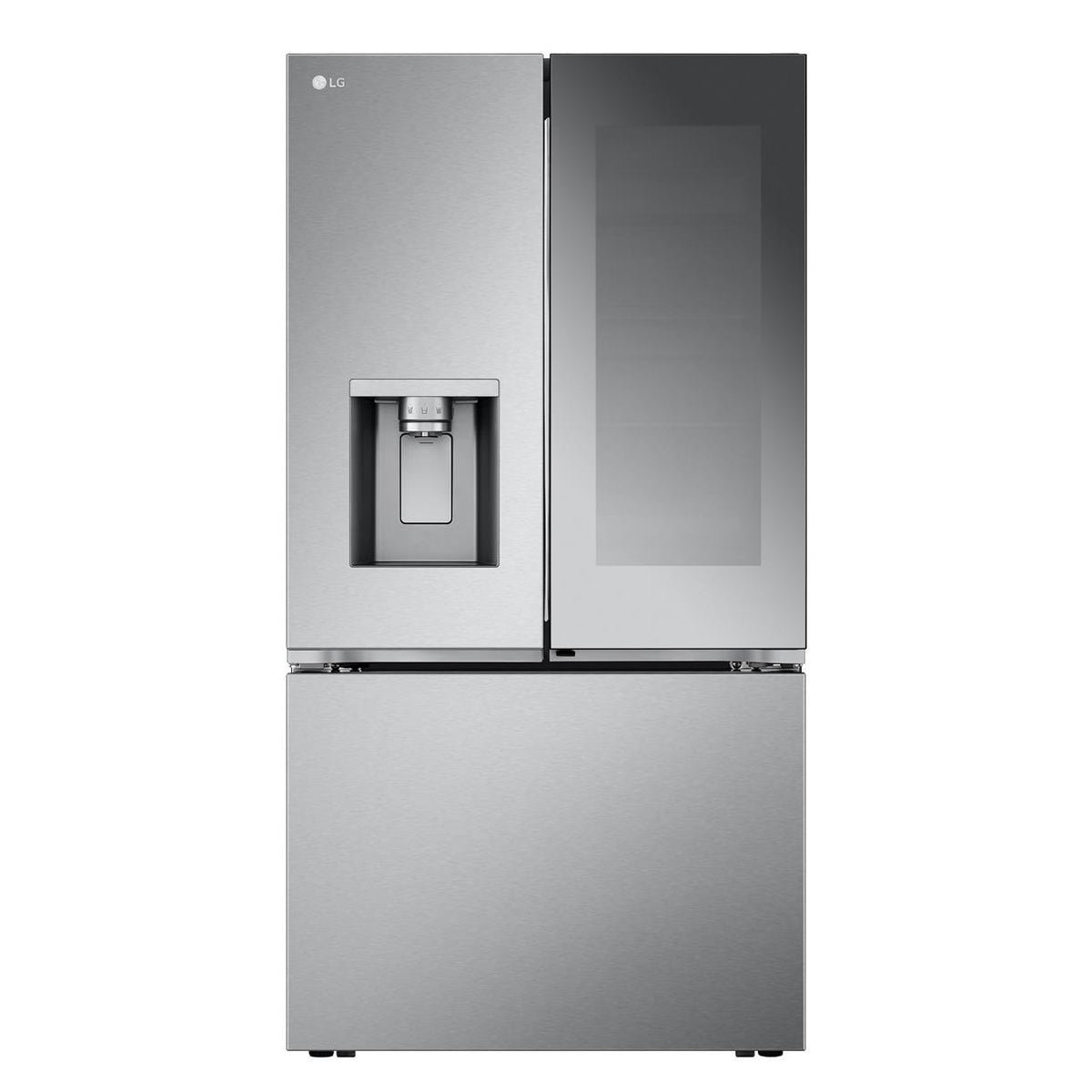 LG 36-inch, 30.7 cu.ft French 3-Door Refrigerator LRYKS3106S