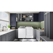 Samsung 4.6 cu. ft Top Loading Washer with Smart Things Wi-Fi WA46CG3505AWA4