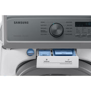 Samsung 4.6 cu. ft Top Loading Washer with Smart Things Wi-Fi WA46CG3505AWA4