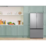 Samsung 36-inch, 32 cu. ft. French 3-Door Refrigerator with Dual Auto Ice Maker RF32CG5100SRAA