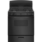 Hotpoint 30-inch Freestanding Gas Range RGBS330DRBB