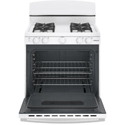 Hotpoint 30-inch Freestanding Gas Range RGBS330DRWW