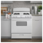 Hotpoint 30-inch Freestanding Gas Range RGBS330DRWW