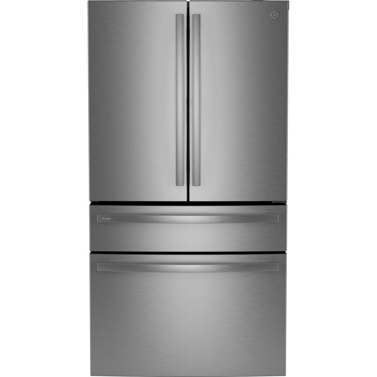 GE Profile 36-inch, 28.7 cu. ft. French 4-Door Refrigerator with Dual-Dispense AutoFill Pitcher PGE29BYTFS