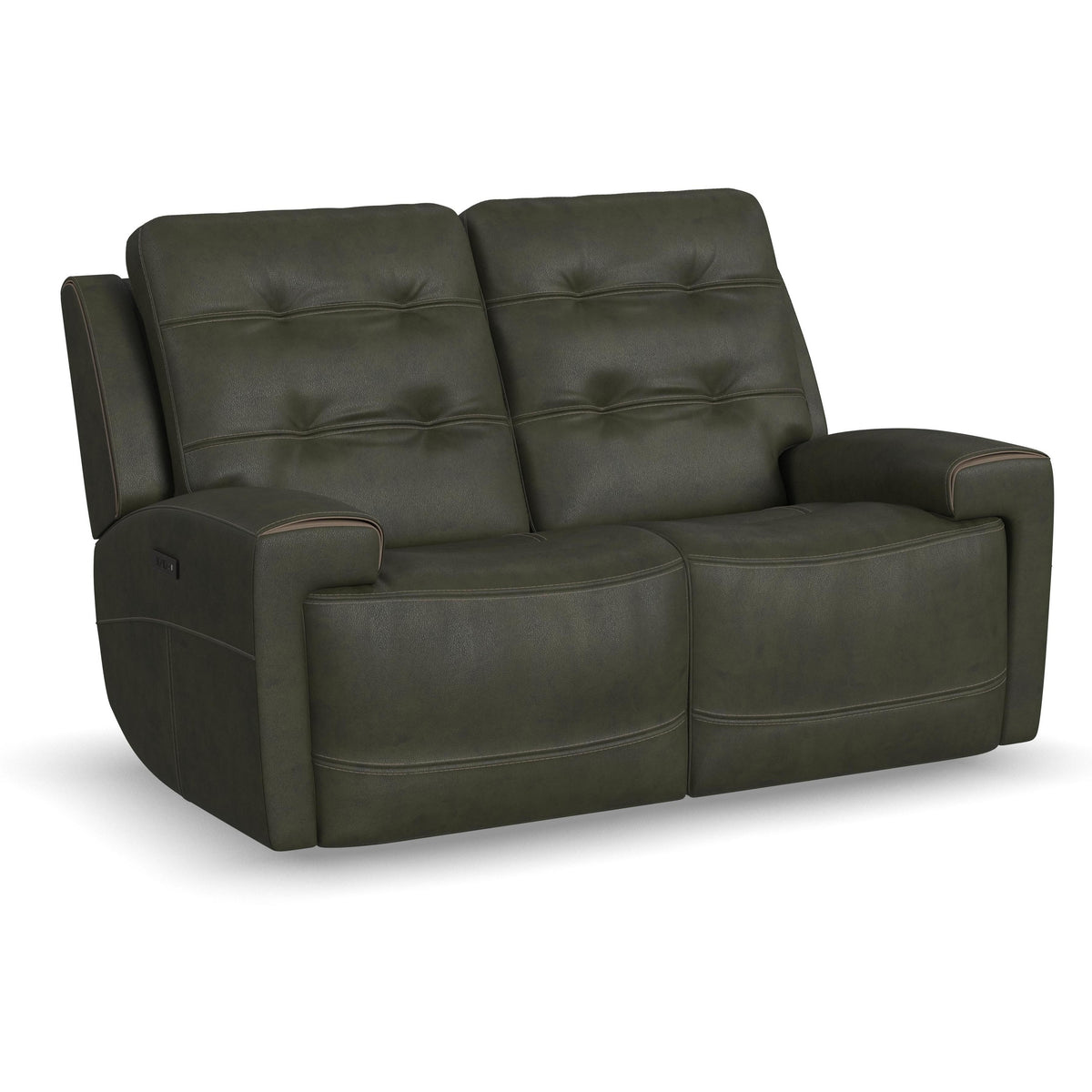 Flexsteel Iris 1781-60PH Power Reclining Loveseat with Power Headrests