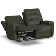 Flexsteel Iris 1781-60PH Power Reclining Loveseat with Power Headrests