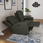 Flexsteel Iris 1781-60PH Power Reclining Loveseat with Power Headrests