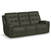Flexsteel Iris 1781-62PH Power Reclining Sofa with Power Headrests