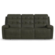 Flexsteel Iris 1781-62PH Power Reclining Sofa with Power Headrests
