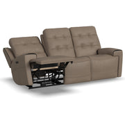 Flexsteel Iris 1781-62PH Power Reclining Sofa with Power Headrests