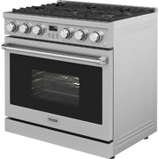 Thor Kitchen 36-inch Freestanding Gas Range with Convection Technology ARG36