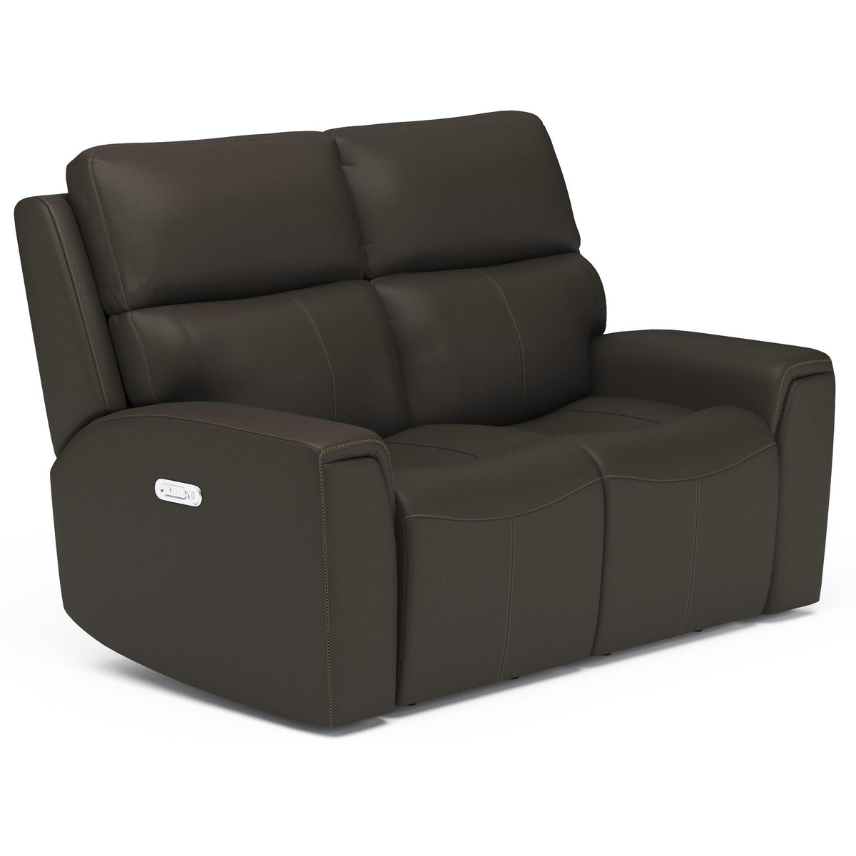 Flexsteel Jarvis 1828-60PH Power Reclining Loveseat with Power Headrests
