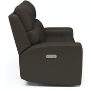 Flexsteel Jarvis 1828-60PH Power Reclining Loveseat with Power Headrests