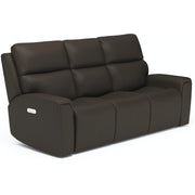 Flexsteel Jarvis 1828-62PH Power Reclining Sofa with Power Headrests