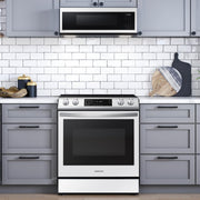 Samsung 30-inch, 1.1 cu.ft. Over-the-Range Microwave Oven with Wi-Fi Connectivity ME11CB751012AA