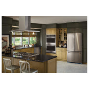 GE 36-inch Island Mount Hood UVI7361SWSS