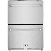 Thor Kitchen 24in Indoor/Outdoor Undercounter Freezer Drawer TRZ24U