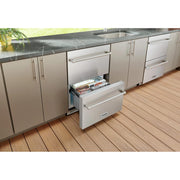 Thor Kitchen 24in Indoor/Outdoor Undercounter Freezer Drawer TRZ24U