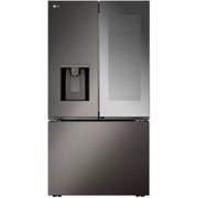 LG 36-inch, 26 cu. ft. Counter-Depth MAX™ French 3-Door Refrigerator with Mirror InstaView® LRYKC2606D