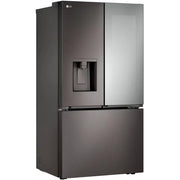 LG 36-inch, 26 cu. ft. Counter-Depth MAX™ French 3-Door Refrigerator with Mirror InstaView® LRYKC2606D