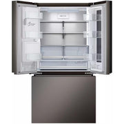 LG 36-inch, 26 cu. ft. Counter-Depth MAX™ French 3-Door Refrigerator with Mirror InstaView® LRYKC2606D