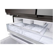 LG 36-inch, 26 cu. ft. Counter-Depth MAX™ French 3-Door Refrigerator with Mirror InstaView® LRYKC2606D