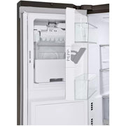 LG 36-inch, 26 cu. ft. Counter-Depth MAX™ French 3-Door Refrigerator with Mirror InstaView® LRYKC2606D