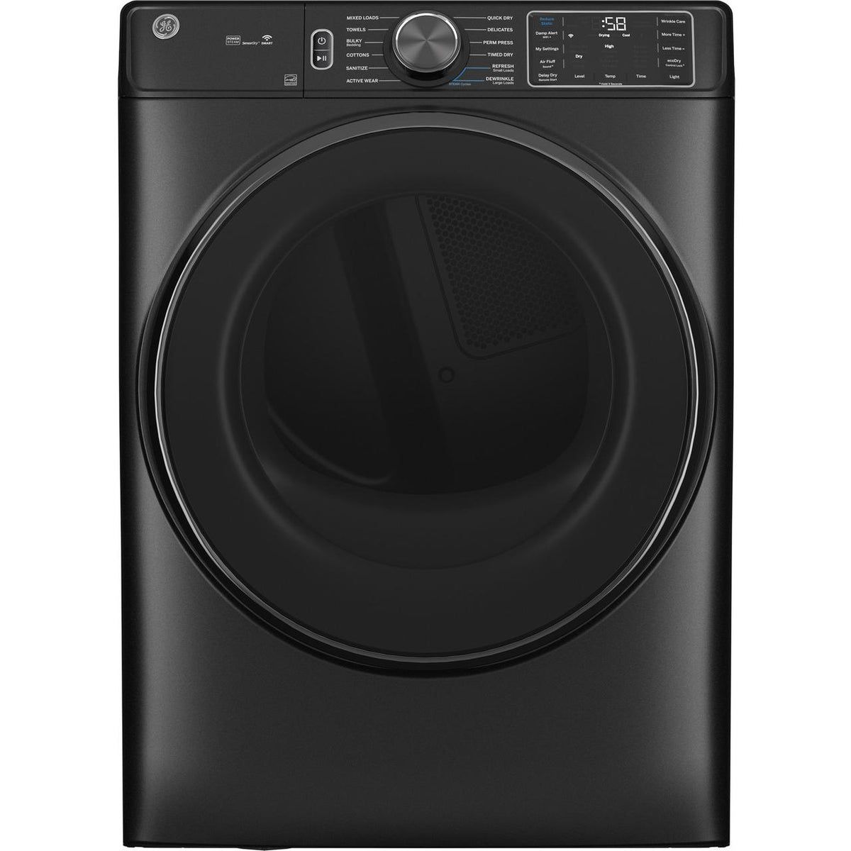 GE 7.8 cu.ft. Gas Dryer with Steam GFD65GSPVDS