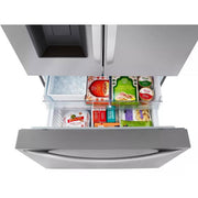 LG 36-inch, 30.7 cu. ft. Freestanding French 3-Door Refrigerator with Door Cooling+ LRFXS3106S