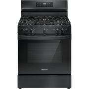 Frigidaire 30-inch Freestanding Gas Range with Even Baking Technology FCRG3062AB