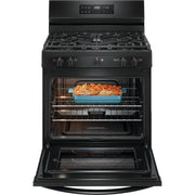 Frigidaire 30-inch Freestanding Gas Range with Even Baking Technology FCRG3062AB